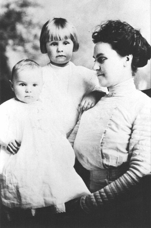 Bertha and children